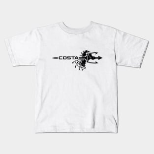 Costa Horizontal Trident Kids T-Shirt